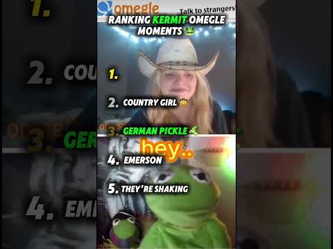 Ranking Kermit on Omegle 🐸 #rank #kermit #omegle #shorts #xzyabc