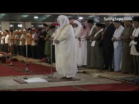 Syeikh Abdul Rahman As Sudais Mengimami Sholat Jum'at di Istiqlal
