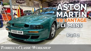 Smooth Roar: The Aston Martin V8 Vantage Noise Solved Part 2 | Tyrrell's Classic Workshop