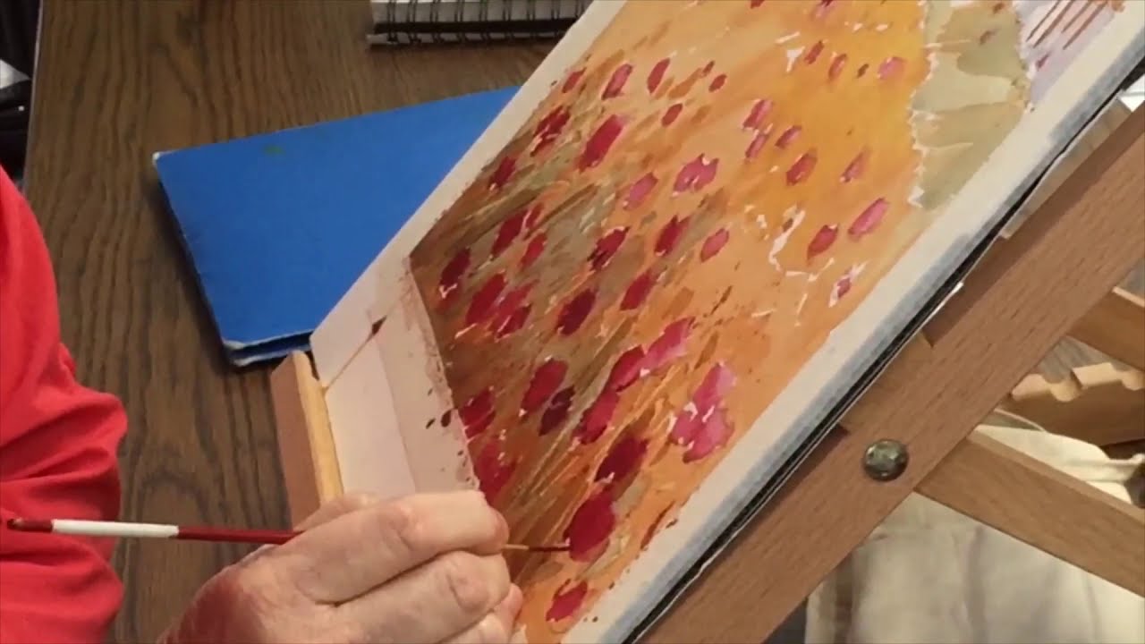 LANDSCAPE WITH POPPIES DEMO