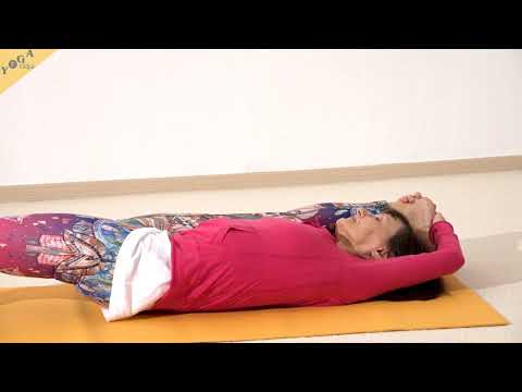 Liegender Spagat Grundstellung - Yoga Asana Lexikon