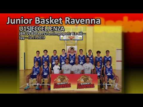 U15 E: JBR - Baskers Forlimpopoli highlights