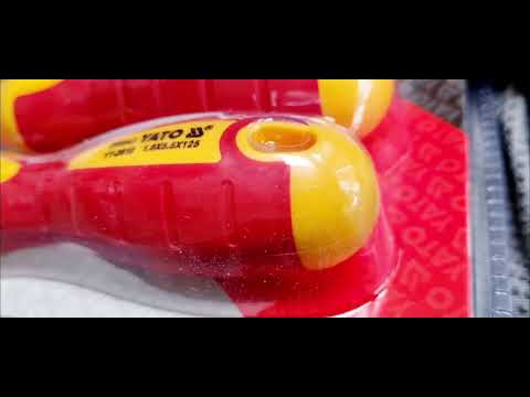 Набор диэлектрических отверток 7 шт. до 1000 В YATO (YT-2828)