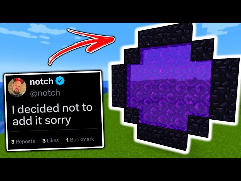 TheMisterEpic - Minecraft Features Notch Decided NOT To Add...