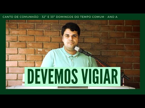 DEVEMOS VIGIAR (Marcus Vinícius Lima) - CATÓLICA