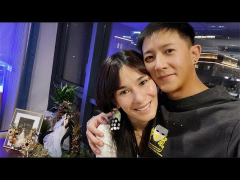 韩庚庆祝与卢靖姗结婚一周年 晒甜蜜贴脸合照大方秀恩爱