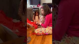 Unboxing valentines gifts from Grandparents