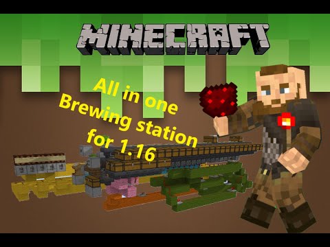 Pär-Erik Segolsson - Manual / Automatic All in One Brewing Station. Minecraft 1.16(java)