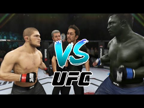Khabib Nurmagomedov vs. HULK | EA Sports UFC 3 - K1 Rules