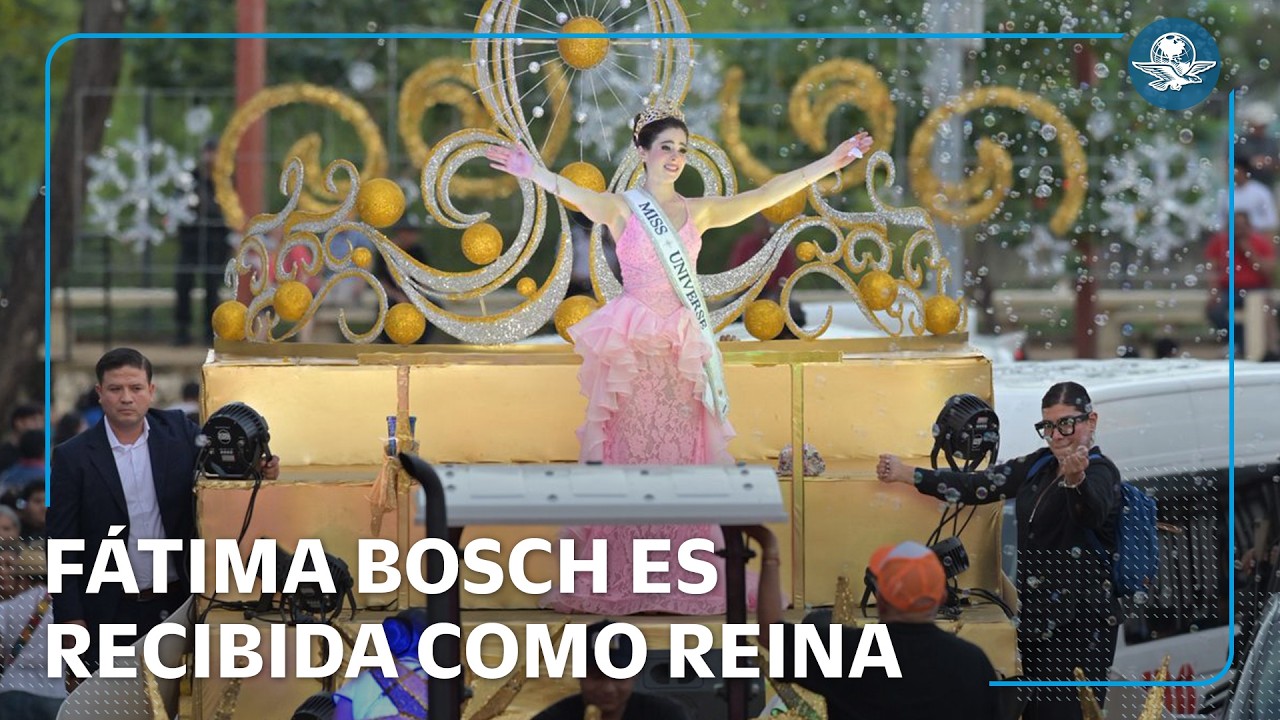 Tabasco se rinde ante Fátima Bosch, la reciben como lo que es: una verdadera reina
