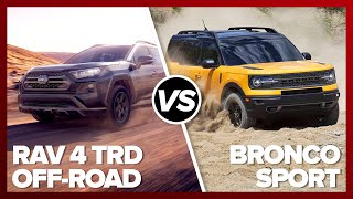 Ford Bronco Sport vs. Toyota RAV4 TRD Off-Road: Battle for the diminuative dirt crown