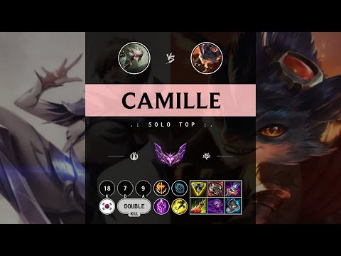 Camille Top vs Rumble - KR Master Patch 14.9