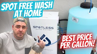 Spot Free Car Wash at Home! CHEAPEST COST PER GALLON - CR Spotless Pro