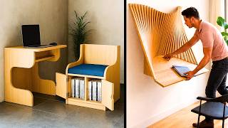 29 Incredible Space Saving Furniture & Hidden Storage Ideas You've Not Seen Yet!