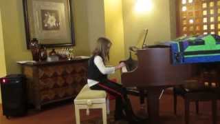 Astrid Plays the Star Wars Theme