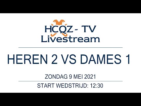 HCQZ-TV Livestream: Heren 2 - Dames 1 (09-05-2021)
