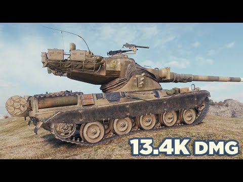 AMX 50 B • 13.4K DMG 10 KILLS • WoT Gameplay