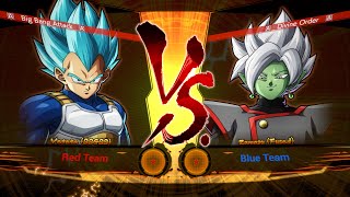 Vegeta (SSB) VS Zamasu (Fused) | Dragon Ball FighterZ | XBOX Series X Gameplay