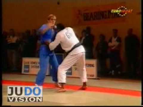 JUDO 1990 Judo Masters: Billy Cusack (GBR) - Kerrith Brown (GBR)