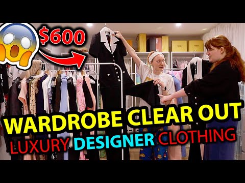 和我一起清理巨大的衣櫃！!清理衣櫥（再見2022，你好2023）第二部分 (HUGE WARDROBE DECLUTTER WITH ME!!! Closet Clean Out (goodbye 2022, hello 2023) PART 2)