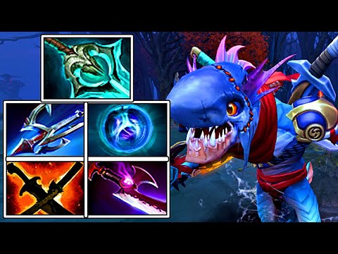 PRO [ SLARK ]  NEW ITEM HARPOON IS OP - NEW META HIGH RANKED - NONSTOP KILLS