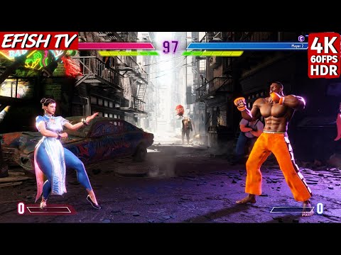 Chun-Li vs Dee Jay (Hardest AI) - Street Fighter 6 | 4K 60FPS HDR