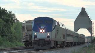 Amtrak Trains at New Buffalo, Michigan