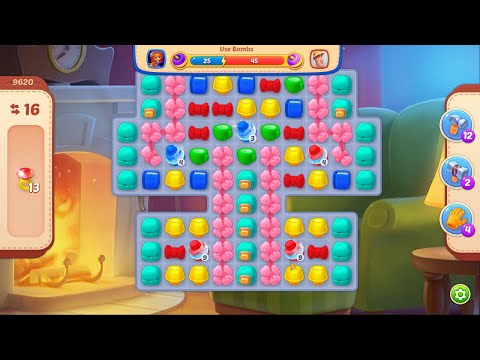 Homescapes Level 9620 No Boosters Gameplay