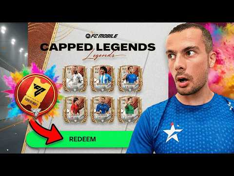 NOVI REDEEM KOD!!! CAPPED LEGENDS WEEK 2 ZVANICNO!!! FC MOBILE