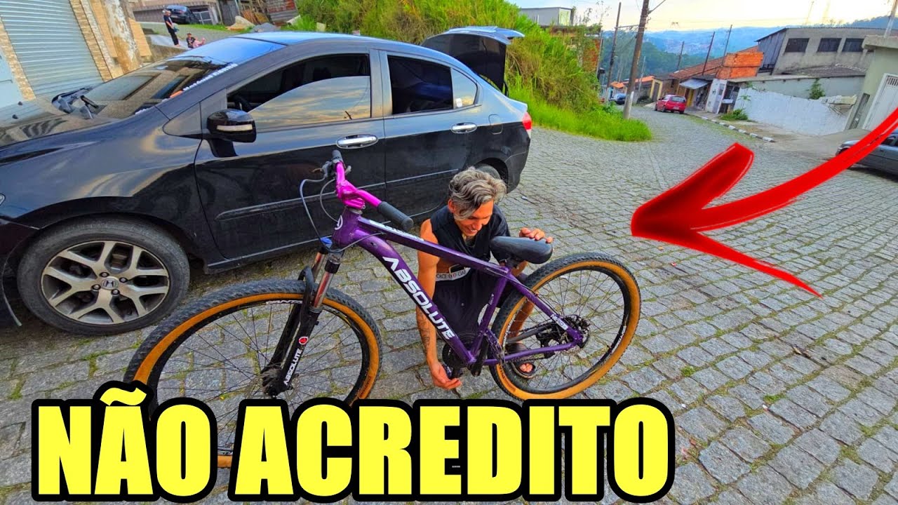 MEU AMIGO COMPROU MINHA BICICLETA E FEZ ISSO