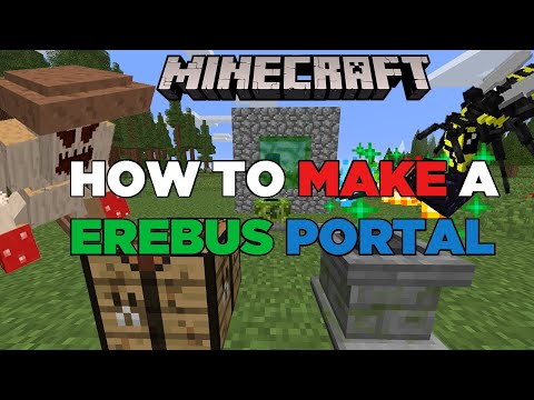 How To Make An Erebus Portal in Minecraft - Travel to the Dimension of the Bugs!