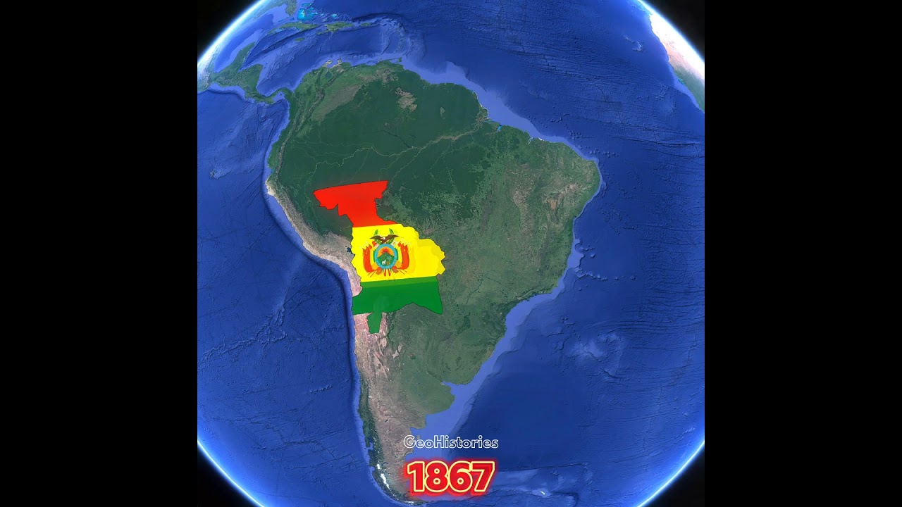 A Brief History of Bolivia #maps #history #historymap