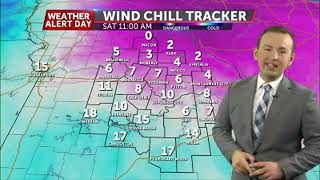 Tracking bitter cold before a warmup to near freezing this weekend