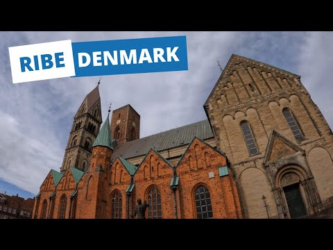 Ribe, Denmark, the oldest town in Scandinavia and an important trading post during the Viking age