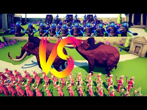 100x TRIBAL ARMY vs 50x SECRET UNIT - TABS.