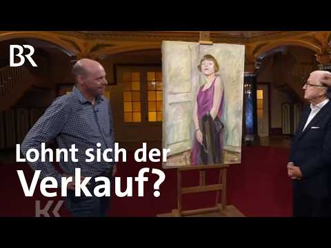 Gruß aus den 20ern:  Porträt einer emanzipierten Dame | Kunst + Krempel | BR