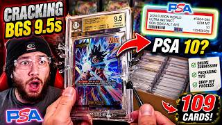 Turning BGS 9.5s Into PSA 10s? | Dragon Ball Cards Submission