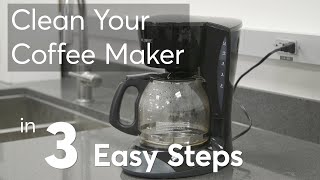 How to Clean a Coffee Maker in 3 Steps  | Consumer Reports