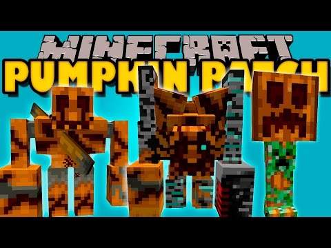 ANTONIcra - PUMPKIN PATCH MOD - Los Monstruos calabaza!! (Mod Halloween) - Minecraft mod 1.6.4 Review