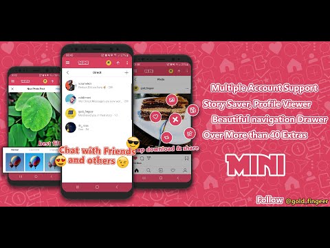 Mini for Instagram - Repost & Tags Video