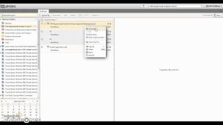 Using Zimbra Briefcase
