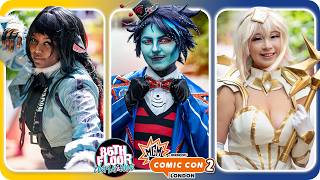 😍 Beautiful Cosplay at MCM London Comic Con May 2025 - Hazbin Hotel, Arcane, HTTYD and More!