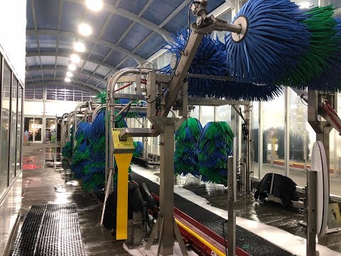 Buff-N-Shine Express Car Wash - Wash Tunnel