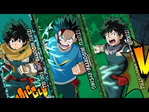 Triple Deku Action! [OFA + Shoot Style + Rising Midoriya Change Combo] || MHA All’s Justice 