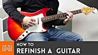 How to Refinish A Guitar | I Like To Make Stuff