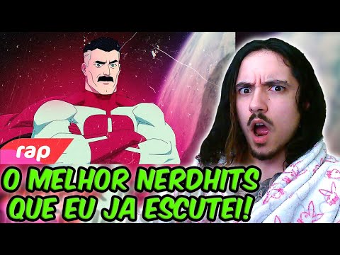 (MELHOR NERDHITS!) REAGINDO ao Rap do Omni-Man (Invencível) - OLHEM PRO CÉU | NERD HITS | REACT