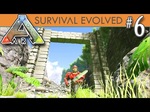 ARK: Survival Evolved Gameplay - Securing a base location! E06