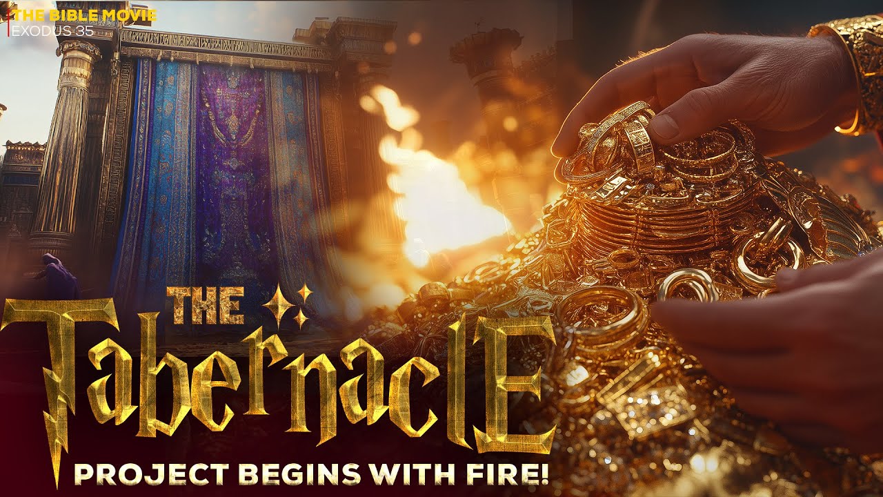 Exodus 35 THE MOVIE ✨ – The Tabernacle Project Begins with Fire! | @TheBibleMovieOfficial