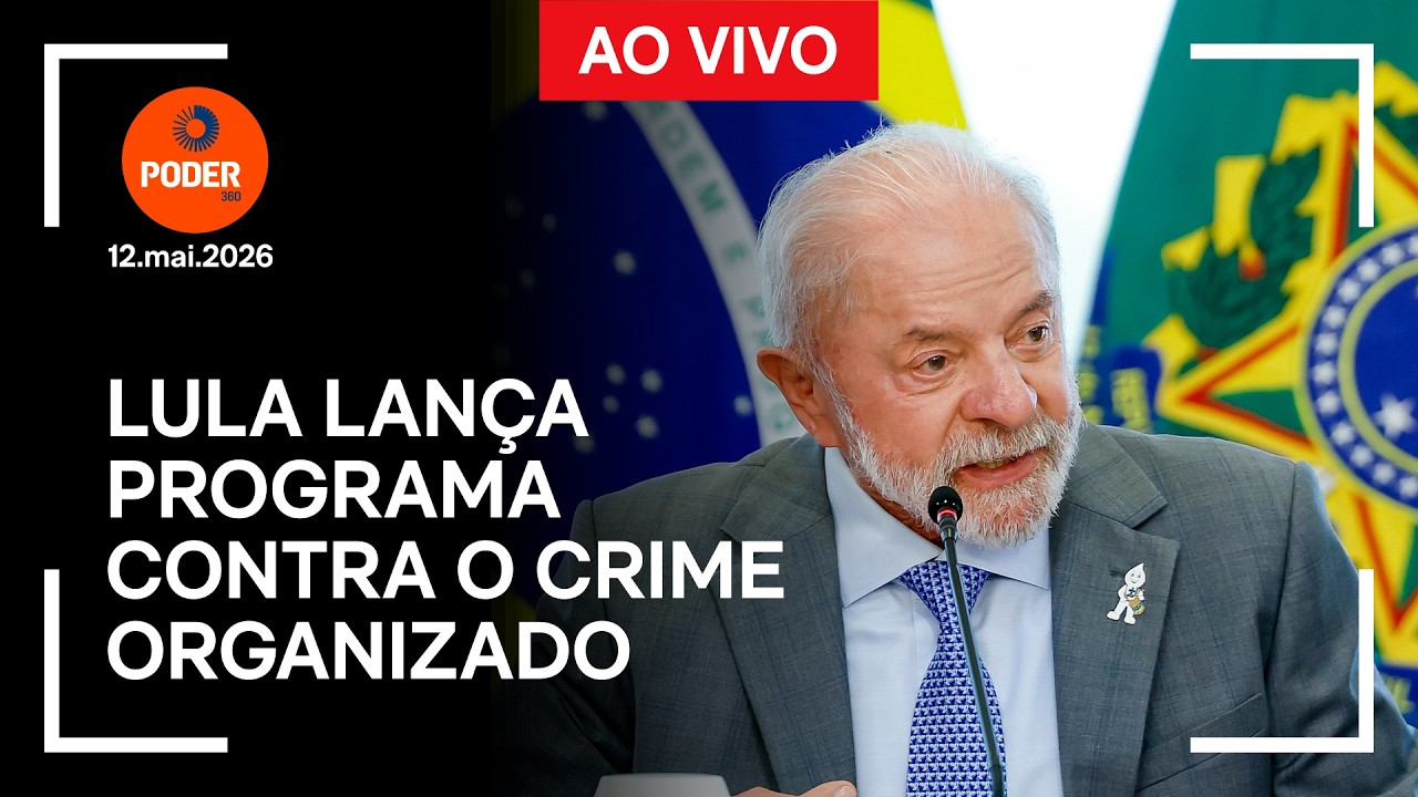Ao vivo: Lula lança programa contra o crime organizado
