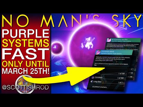 Do This To Easily Get The Purple Systems In A Few Hours - Titan - No Man's Sky - NMS Scottish Rod